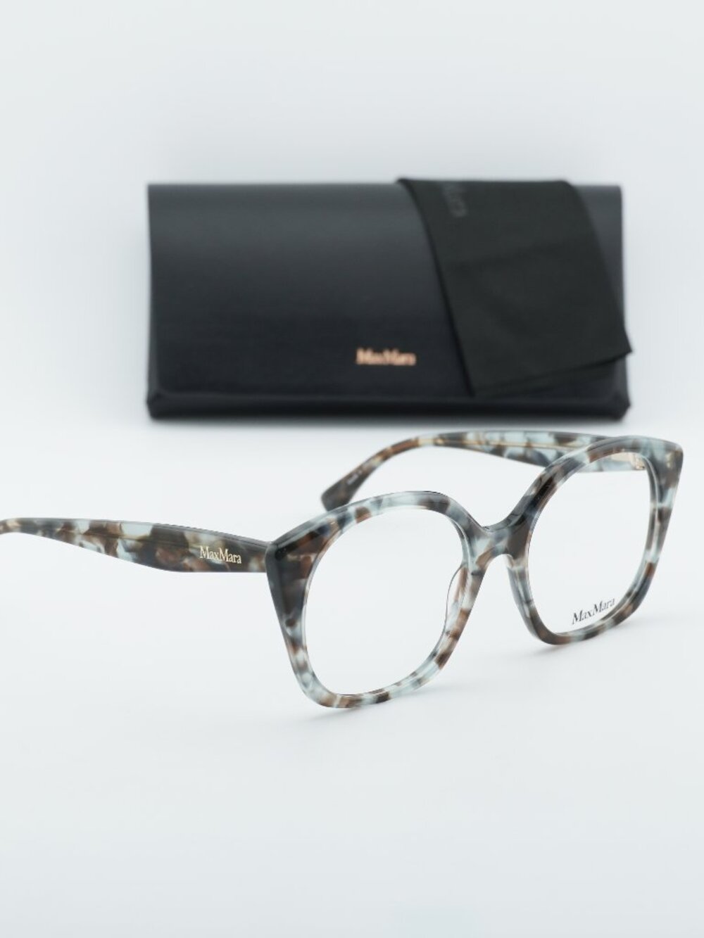 Max Mara MM5082 055 Square Eyeglasses - Havana 53mm